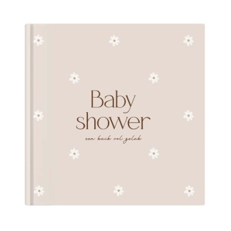Babyshower boek | madelief | Writemoments
