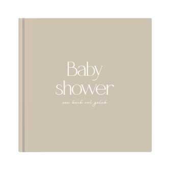 Babyshower boek | neutraal | Writemoments