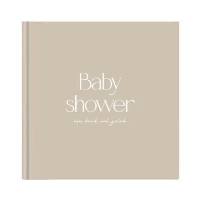 Babyshower boek | neutraal | Writemoments