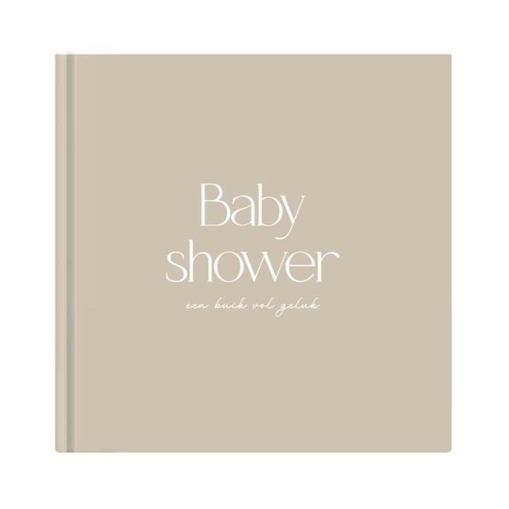 Babyshower boek | neutraal | Writemoments