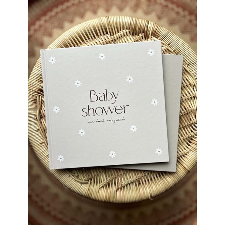 Babyshower boek | madelief | Writemoments