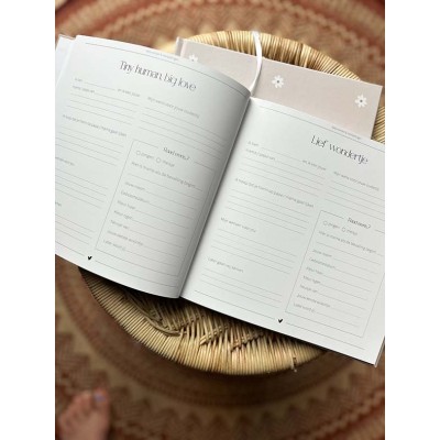 Babyshower boek | neutraal | Writemoments