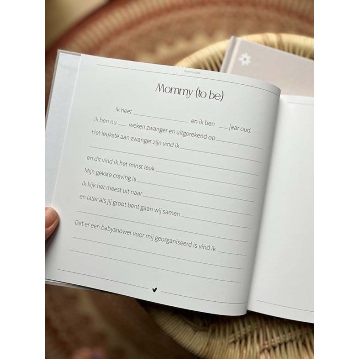 Babyshower boek | neutraal | Writemoments