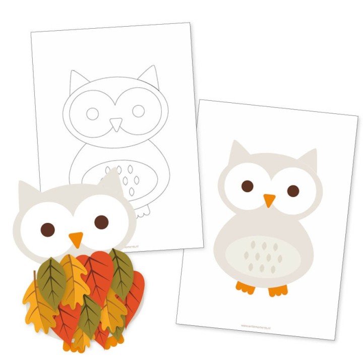 Herfst bingo, speurtocht en herfst knutsel | Printable