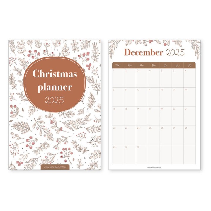 Kerstplanner | Printable | Writemoments