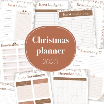 Kerstplanner | Printable | Writemoments