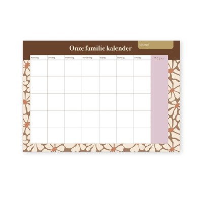Familie planner bundel | Printable | Writemoments