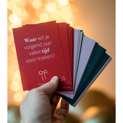 Feestdagen kletskaarten voor het hele gezin | Writemoments