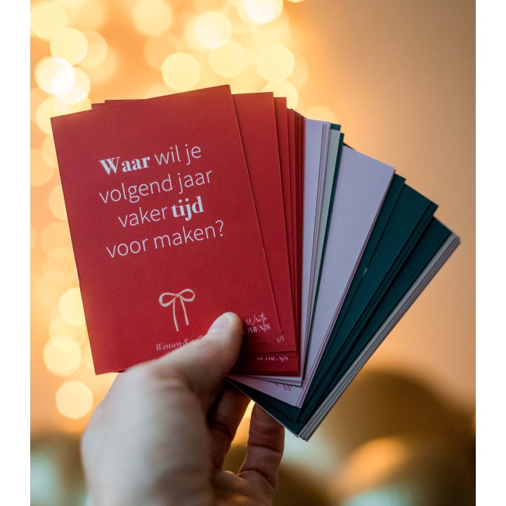 Feestdagen kletskaarten voor het hele gezin | Writemoments