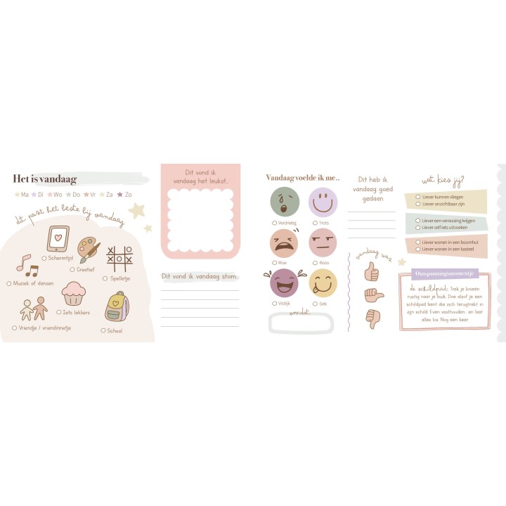 Bedtijdpraatjes | Kinderboek voor praten over emoties &