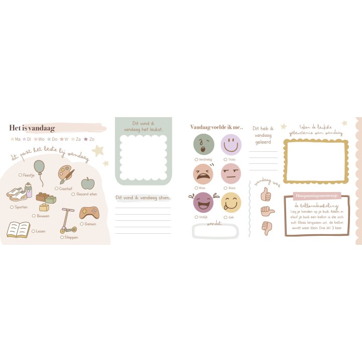 Bedtijdpraatjes | Kinderboek voor praten over emoties &
