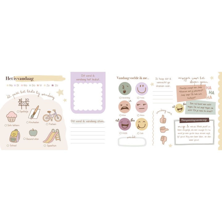 Bedtijdpraatjes | Kinderboek voor praten over emoties &