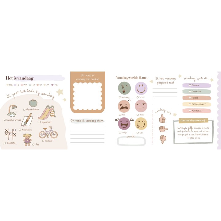 Bedtijdpraatjes | Kinderboek voor praten over emoties &