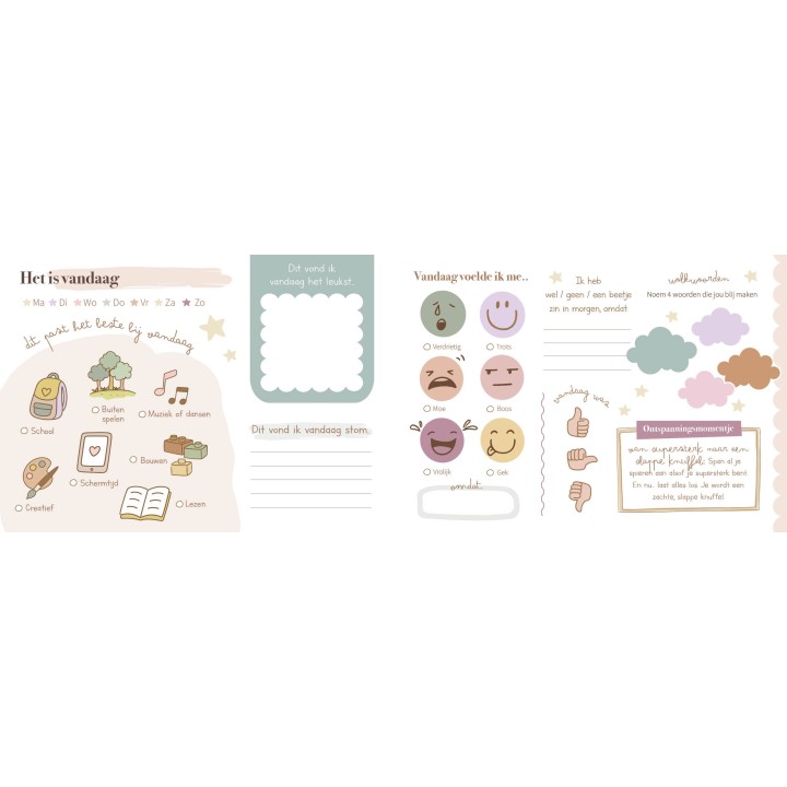 Bedtijdpraatjes | Kinderboek voor praten over emoties &