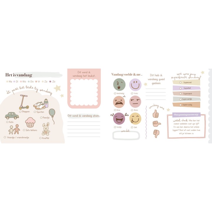 Bedtijdpraatjes | Kinderboek voor praten over emoties &