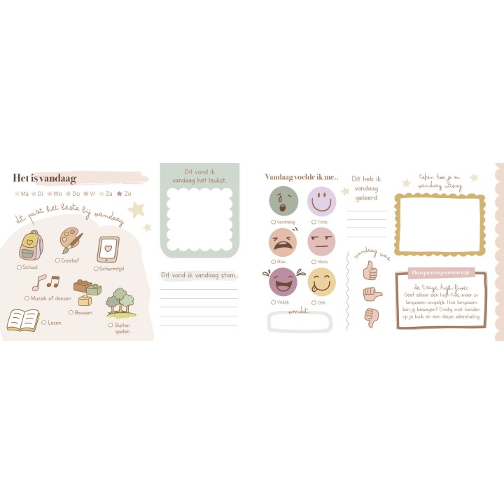 Bedtijdpraatjes | Kinderboek voor praten over emoties &