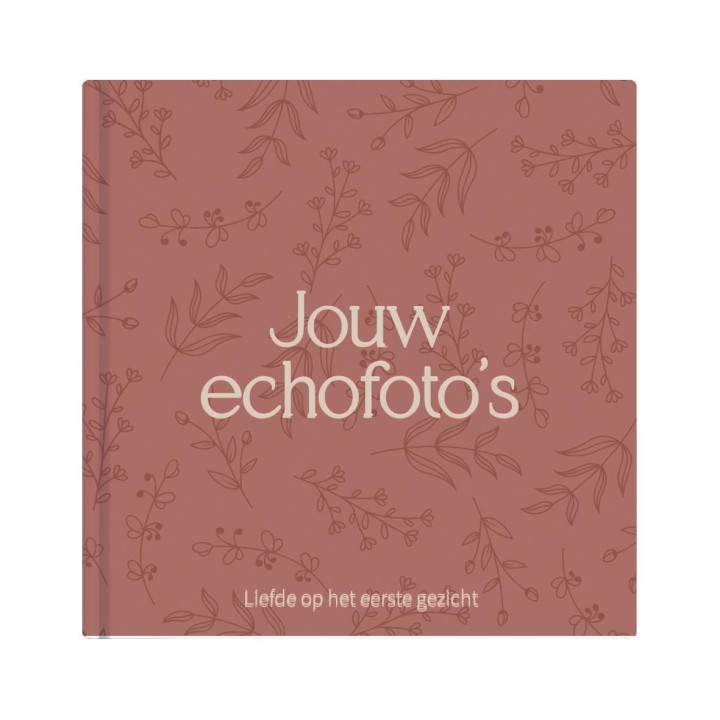 Echoboekje 'Jouw echofoto's' | fotoboekje zwangerschap