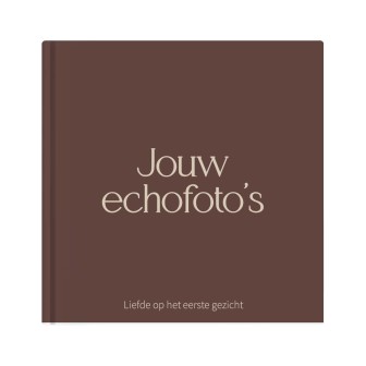 Echoboekje zwangerschap | Luxe echo fotoboekje voor 10
