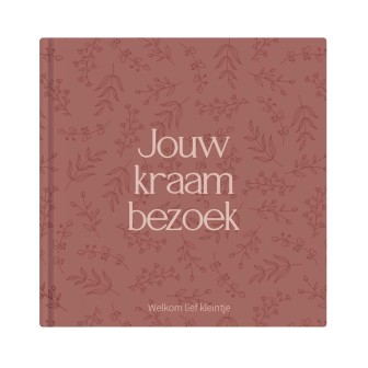 Kraambezoekboek | Terra baby gastenboek voor de kraamtijd