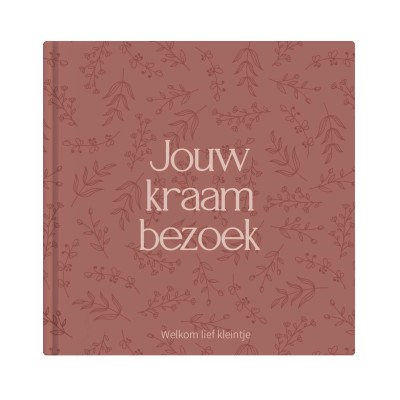 Kraambezoekboek | Terra baby gastenboek voor de kraamtijd