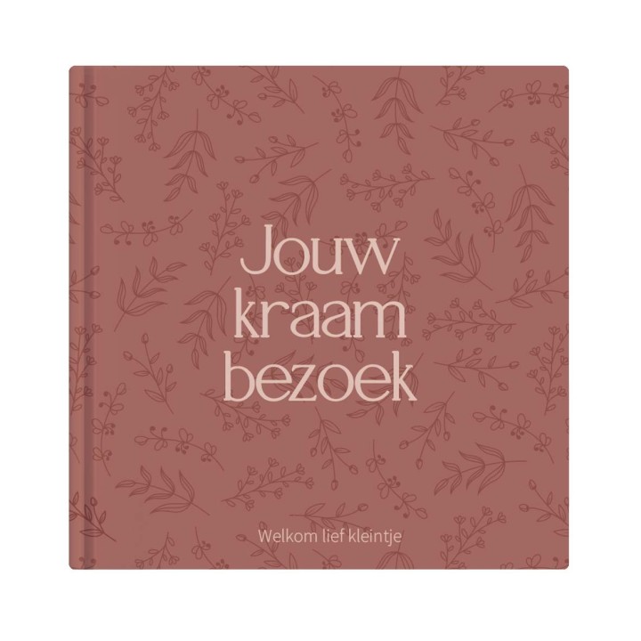 Kraambezoekboek | Terra baby gastenboek voor de kraamtijd