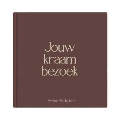 Kraambezoekboek | Gastenboek voor de kraamtijd