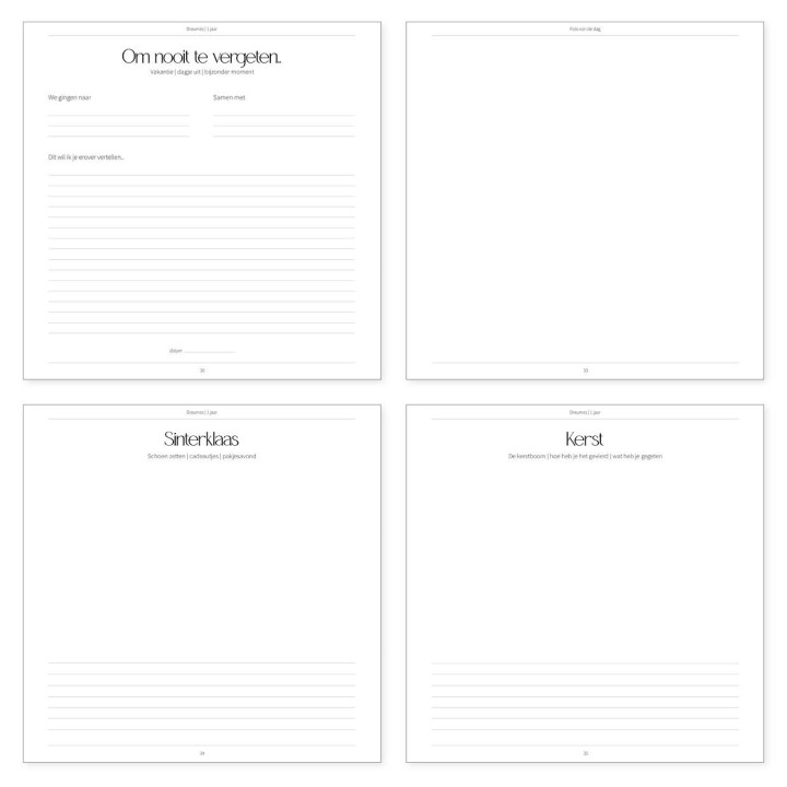 Opgroeiboek dreumes & peuter 1 t/m 3 jaar | Invulboek bruin