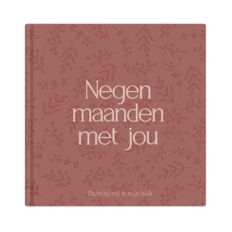 Zwangerschapsdagboek 'Negen maanden met jou' | Terra roze