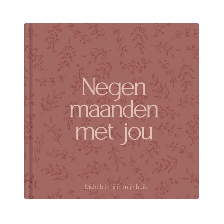 Zwangerschapsdagboek 'Negen maanden met jou' | Terra roze
