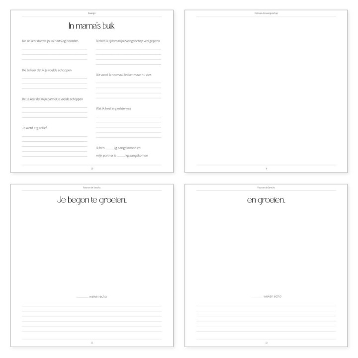 Zwangerschapsdagboek 'Negen maanden met jou' | Groen