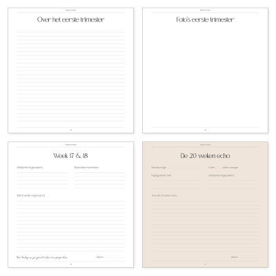 Zwangerschapsdagboek 'Negen maanden met jou' | Groen