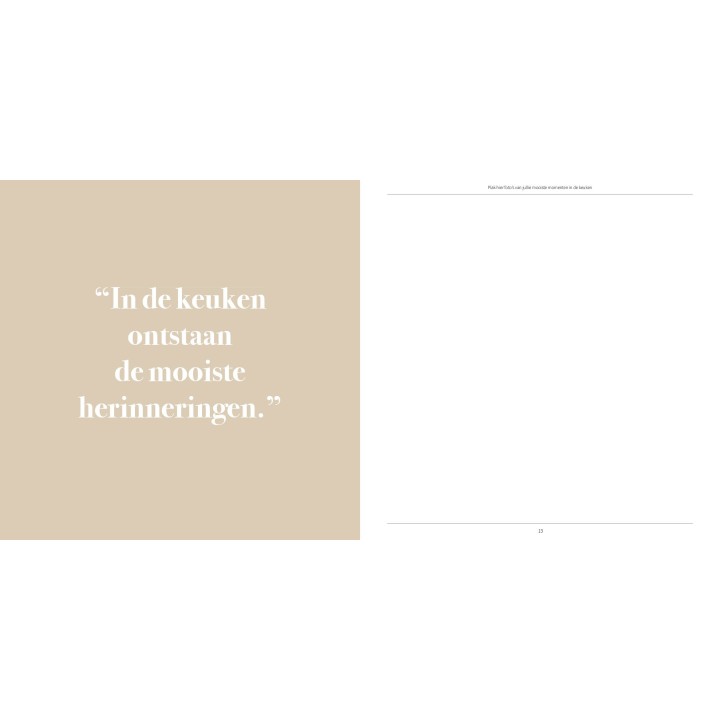 Recepten invulboek – Onze lievelingsrecepten | Writemoments