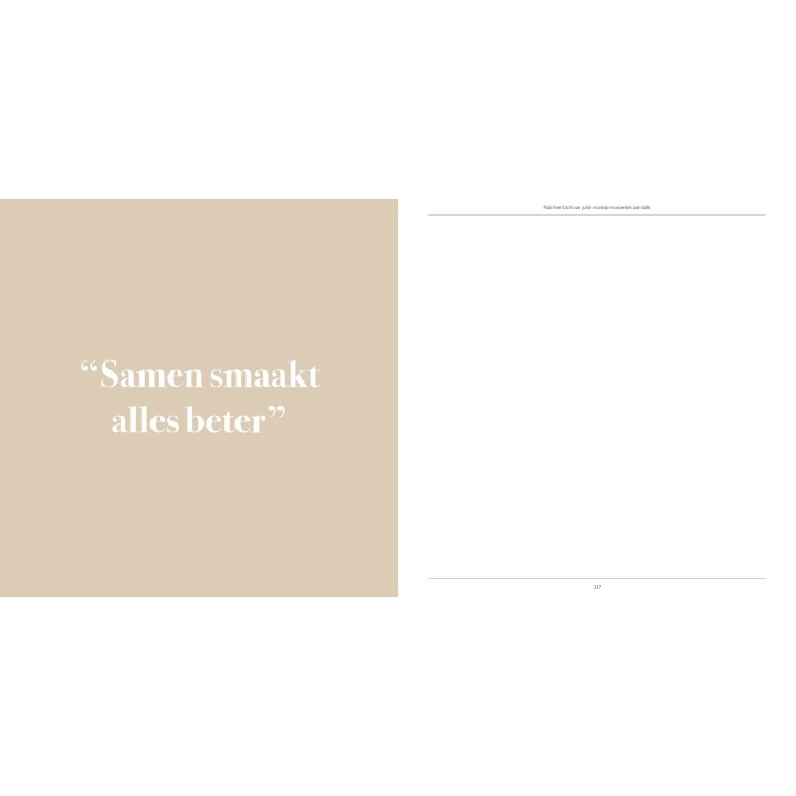 Recepten invulboek – Onze lievelingsrecepten | Writemoments