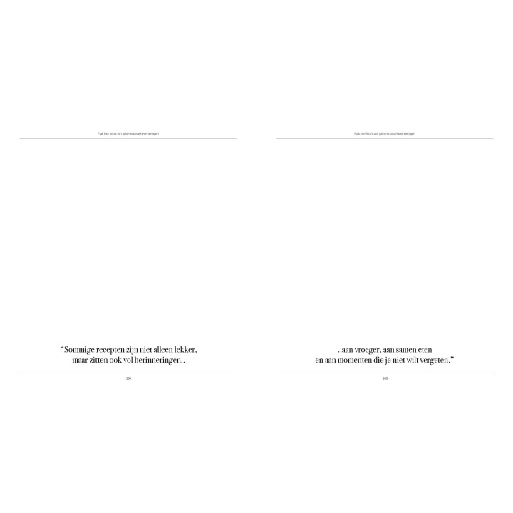 Recepten invulboek – Onze lievelingsrecepten | Writemoments
