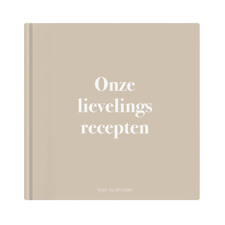 Recepten invulboek – Onze lievelingsrecepten | Writemoments