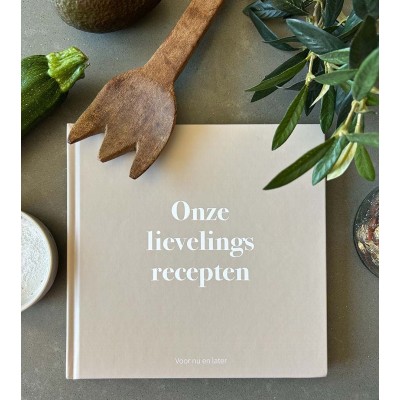 Recepten invulboek – Onze lievelingsrecepten | Writemoments