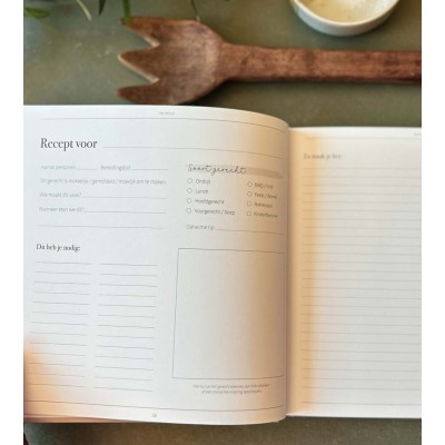 Recepten invulboek – Onze lievelingsrecepten | Writemoments