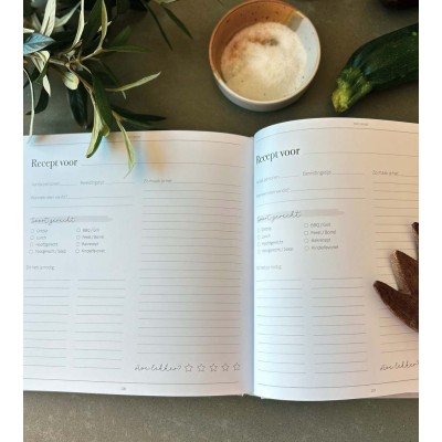 Recepten invulboek – Onze lievelingsrecepten | Writemoments