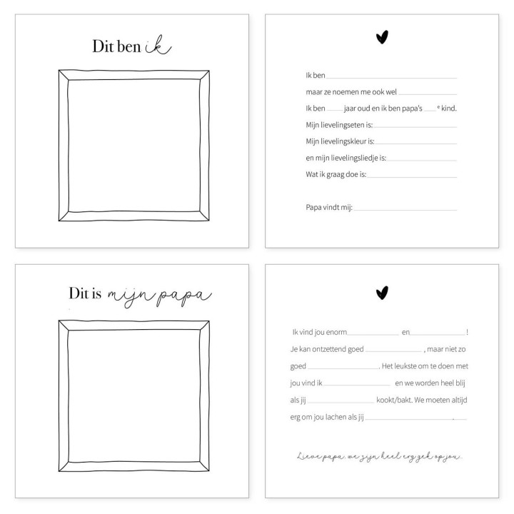 Het leukste invulboek voor papa! | Vaderdagcadeau