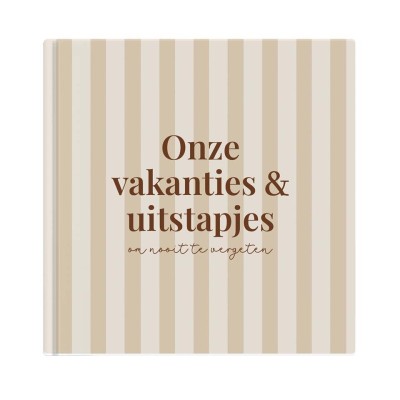 Vakantie dagboek | Invulboek vakanties & uitstapjes
