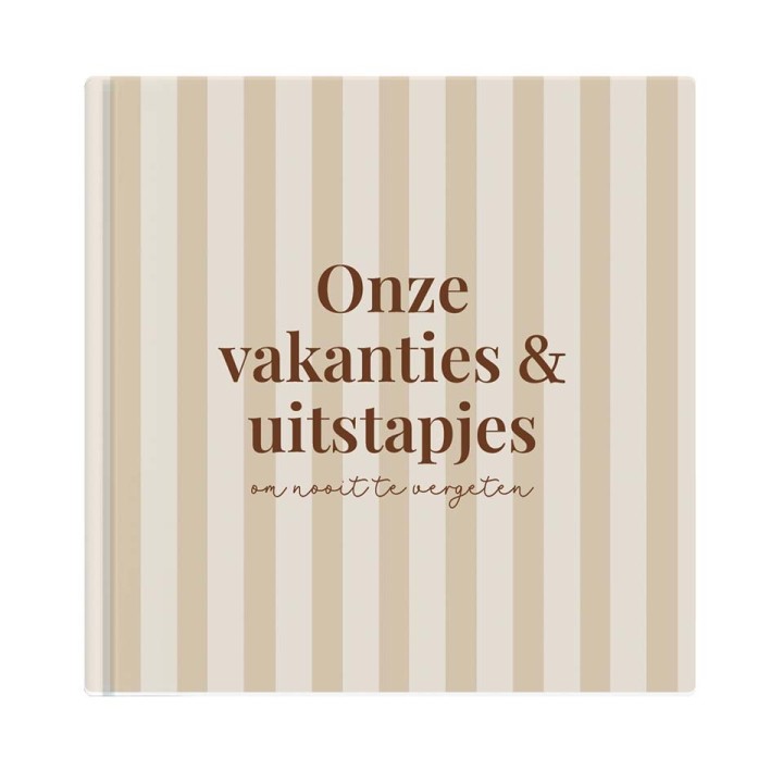 Vakantie dagboek | Invulboek vakanties & uitstapjes