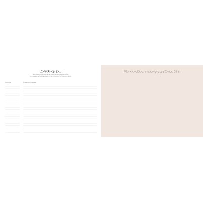 Schoolfotoboek | neutraal | hardcover | Writemoments