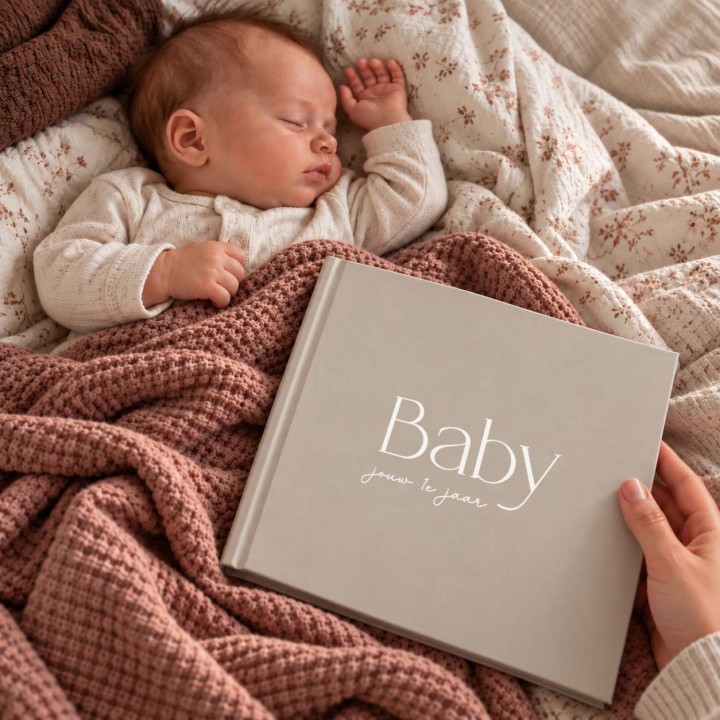 Babyboek 'Jouw 1e jaar' neutraal | Writemoments