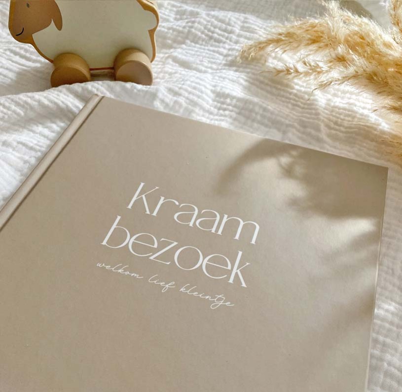 Kraambezoekboek: het mooiste aandenken aan de eerste weken met je baby